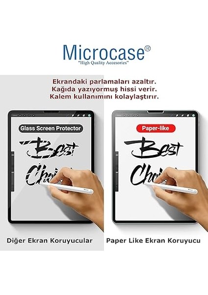 iPad Air 4.nesil 10.9 2020 Paper Like Pencil Destekli Kağıt Hissi Veren Mat Ekran Koruyucu fiyatları