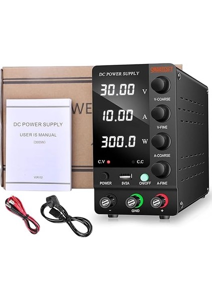 Be Generous To Your Lovers Ayarlanabilir 30V/10A Smps Dc Güç Kaynağı Voltaj Regülatörü (Black) SG-C3010 indirimleri