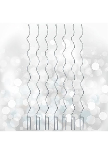 Group 10 Adet 150 cm Metal Spiral Bitki Destek Çubuğu Fidan Bağlama Teli ve Çiçek Teli fırsatları