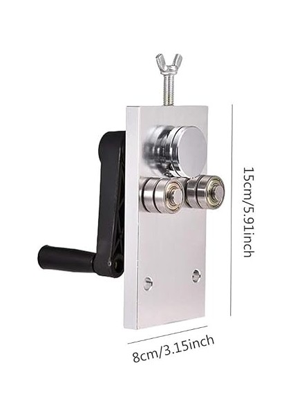 Fret Bender Plastik Saplı Çinko Alaşımı Düzleştirme Fret Tel Bükme Için Luthier Aracı modelleri