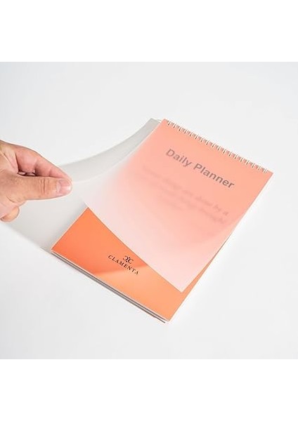 Planlayıcı Defter, Yapılacaklar Listesi Not Defteri, Spiral Defter, Kontrol Listesi, Iş Için Defterler, Kişisel Düzenleyici Not Defteri, Günlük Görev Defteri (Ingilizce) (Turuncu) fırsatları