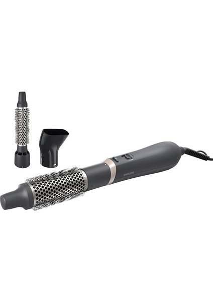 Saç Şekillendirme ve Kurutma Seti, Argan Yağı Seramik Kaplama, 3’ü 1 Arada, 3 Isı ve Hız Ayarı, Soğuk Hava Fonksiyonu, Saç Koruma Teknolojisi, Doğal Şekillendirme, BHA301/00