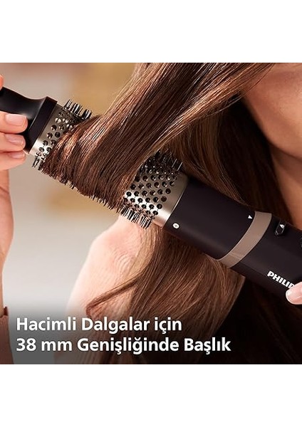 Saç Şekillendirme ve Kurutma Seti, Argan Yağı Seramik Kaplama, 3’ü 1 Arada, 3 Isı ve Hız Ayarı, Soğuk Hava Fonksiyonu, Saç Koruma Teknolojisi, Doğal Şekillendirme, BHA301/00 indirimleri