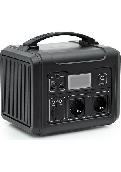 PS600 Taşınabilir Güç Istasyonu, 600W Güçlü Power Station | Deprem ve Kamp Için Portatif Enerji Kaynağı, Güç Kaynağı Jenaratör (PS600)