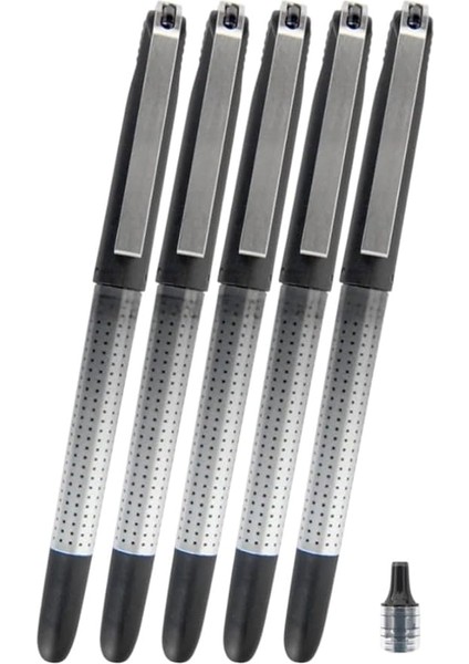 Pilot Kalem 5 Adet Uniball Eye Needle 0.5 mm Iğne Uçlu Pilot Kalem UB-185 S Iğne Uçlu Likit Mürekkep Jel Kalem