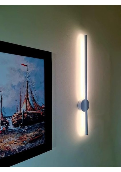 Modern Dekoratif LED Duvar Aplik - Beyaz Kasa (6500K Beyaz Işık) modelleri