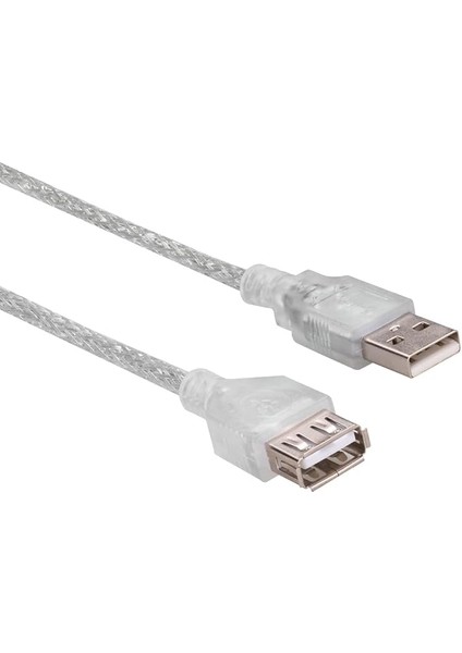SL-AF2005 Usb2.0 5m Şeffaf Uzatma Kablo