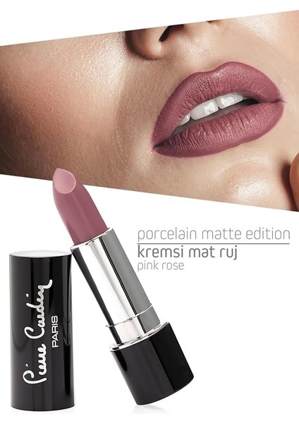 Cardin Porcelain Matte Edition Lipstick - Pink Rose -198 fiyatları