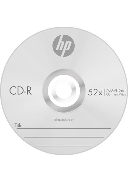 Cd-R 700MB-80MIN 52X 50LI Shrink modelleri
