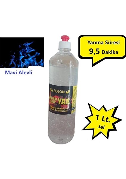 Mangal Soba Şömine Tutuşturucu Jel Yakıt 1 Litre fiyatları