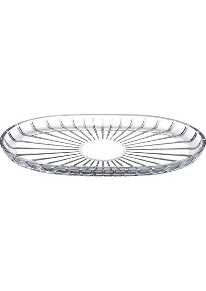 Masaüstü, Elegant Oval Servis Tabağı, 163X278 Mm, Tekli Hediyelik Kutu