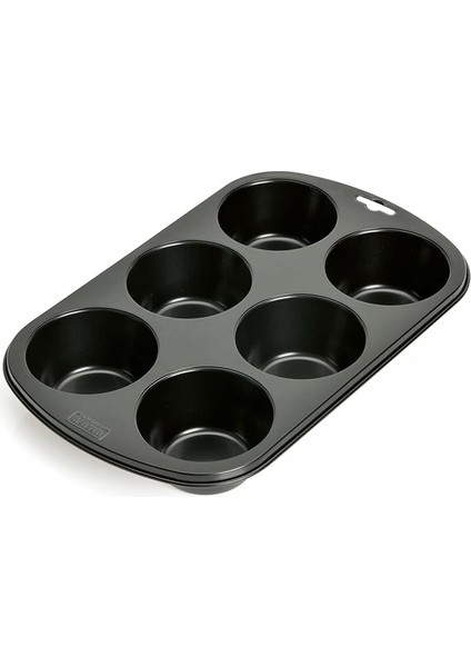 Inspiration Muffinform, Für 6 Muffins, 29 x 18 cm Standardgröße, Antihaftbeschichtet, Kurze Backzeit Für Süße Und Herzhafte Rezepte