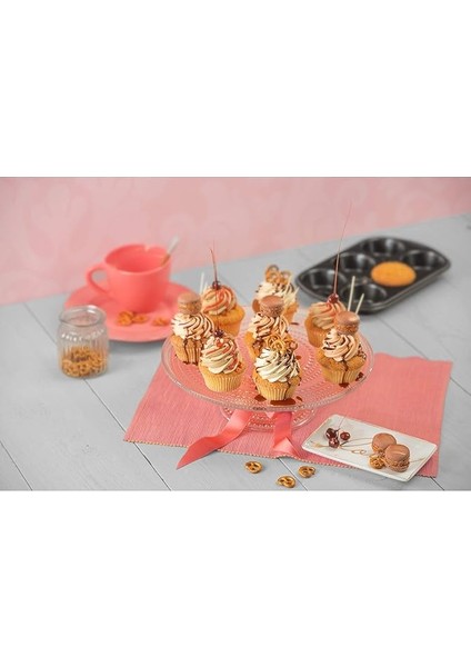 Inspiration Muffinform, Für 6 Muffins, 29 x 18 cm Standardgröße, Antihaftbeschichtet, Kurze Backzeit Für Süße Und Herzhafte Rezepte fiyatları