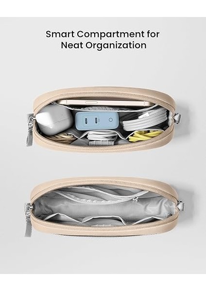 Aksesuar Çantası Kablo Kılıfı, Elektronik Teknoloji Dizüstü Bilgisayar Aksesuarları Organizatör Çantası Adaptör, Fare, Kablo, Güç Kaynağı, Şarj Cihazı, Sabit Sürücü Seyahat Çantası fiyatları