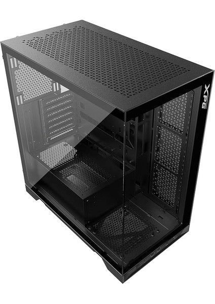 Adata Invader x Mid-Tower Oyuncu Kasası – Siyah, Temperli Cam, 360MM Radyatör Desteği