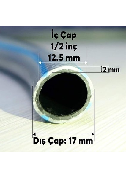 Hortum Seti Garden Kit Bahçe Çeşme Su Hortumu Iç Çap 1/2 Sulama Araç Yıkama 20 Metre fiyatları