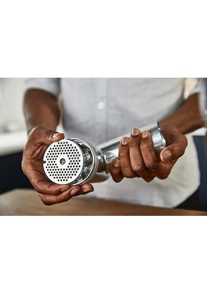 Kıyma, Sosis ve Içli Köfte Aparatı KAX950ME - Mutfak Şefi Aksesuarı, 4 Kanatlı Bıçak, Metal Salyangoz ve Tepsi, 2 Sosis Doldurucu ve Kebbe Başlığı (Tüm Chef Mutfak Makineleri Için Uygun) fırsatları