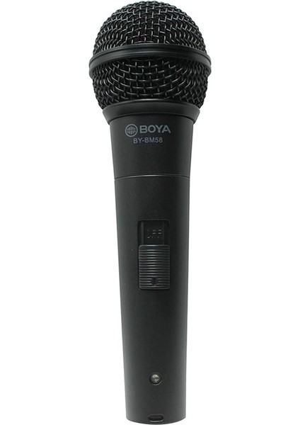 BY-BM58 Cardioid Dinamik Vokal Mikrofonu
