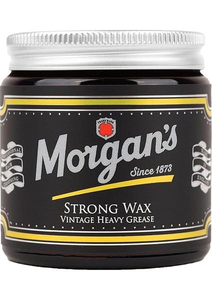 Strong Wax Vintage Heavy Grease - Zor Saçlara Özel Güçlü Tutuşlu Wax 120 ml