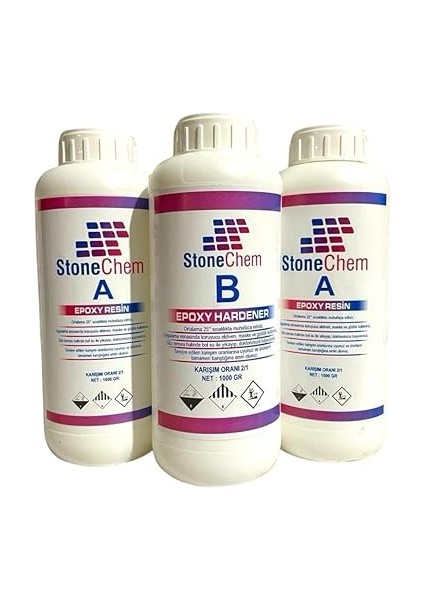 Ultra Şeffaf Epoksi Reçine 3 kg Hobi Sanat Tepsi Magnet Ahşap