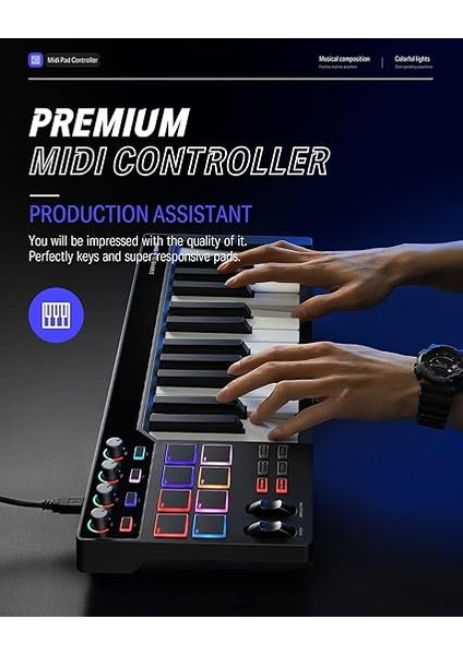 Starrykey 25 Midi Klavye fiyatları