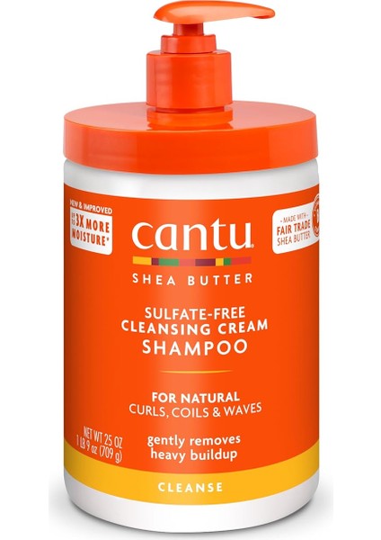 Shea Butter Sülfatsız Cleansing Cream Şampuan 709ML