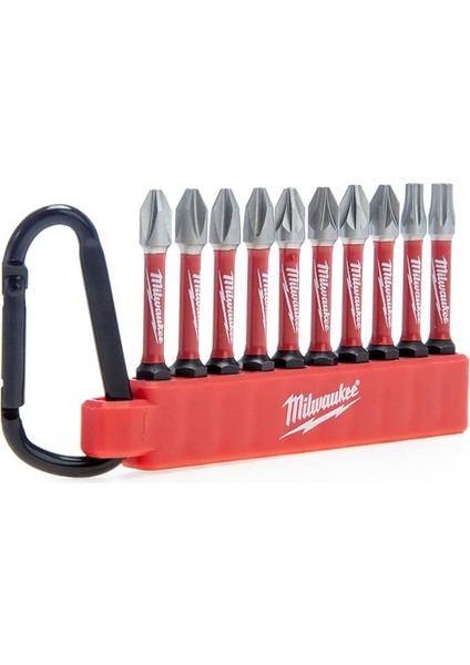 - Shockwave Darbeli Tornavida Ucu Karabina Seti 10 Parça, Çeşitli Paket