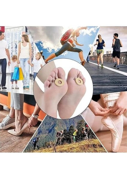 Nasır Bandı, Sünger Parmak Taban Yama Bant, Delikli Sünger Ped, Ayakkabı Vurma Sürtünme Önleyici Bant 15 Adet indirimleri