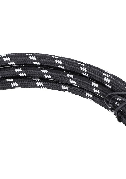 Elektro Gitar Kablosu Sağ Açı Düz ​​konnektör 3 Metre Gitar Kablosu Naylon Örgülü Enstrüman Kablosu Ev Için (Siyah Çizgi Beyaz Nokta) fırsatları