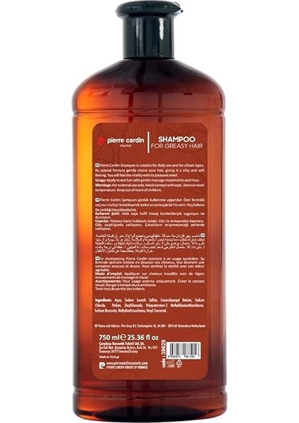 Cardin Yağlı Saçlar Için Ultimate Saç Bakım Şampuanı fiyatları