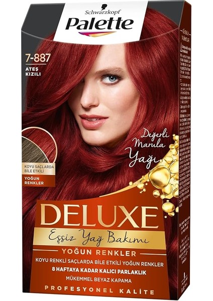 Yoğun Renkler 7-887 Ateş Kızılı