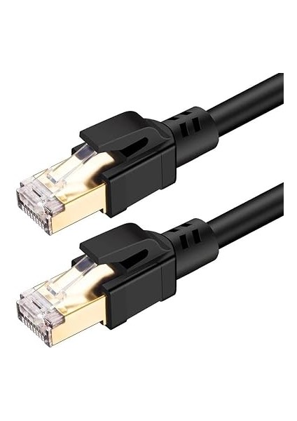Plus PX-5217 10 Metre Cat8 Kablo, 40GBPS S/ftp 2000MHZ Yüksek Hızlı Internet Kablosu fırsatları