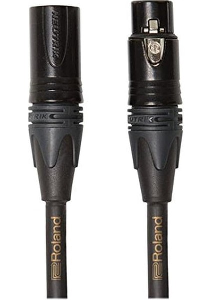 Altın Serisi Simetrik Mikrofon Kablosu – Neutrik Xlr Fiş, Uzunluk: 4,5 M – RMC-G15 modelleri