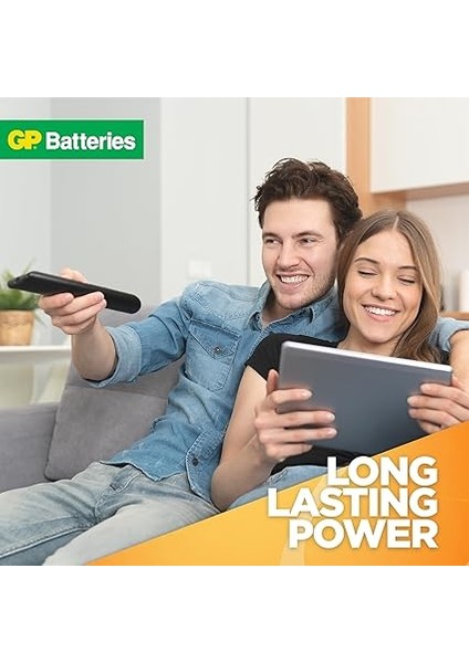 Batteries GP24AU Ultra Alkalin LR03/E92/AAA Ince Kalem Pil, 1.5 Volt, 40'lı Paket, Bakır/siyah/beyaz indirimleri