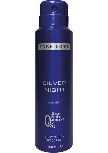 Love Silver Night Erkek Deodorant 150 ml