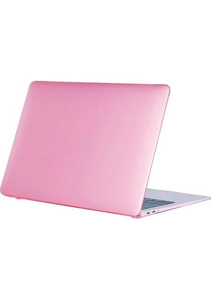 MacBook Air 13 Kılıf A1369 A1466 2010 2017 Kristal Parlak Şeffaf Sert Kapak Çizilmez Koruma Eski USB Girişli Seri Uyumlu Pembe