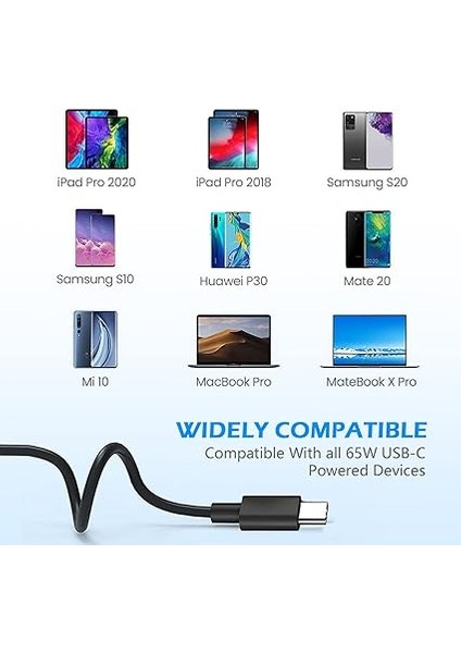 Thinkpad X1 Için 65W USB C Güç Kaynağı Şarj Cihazı Karbon T14 T480 T480S T490 T490S T580 T590 X380 X390 L380 L390 Yoga C740 720 730 720-13 720-13IKB 730-13 910 910-13IKB, Tip C Dizüstü Şarj Cihazı fırsatları