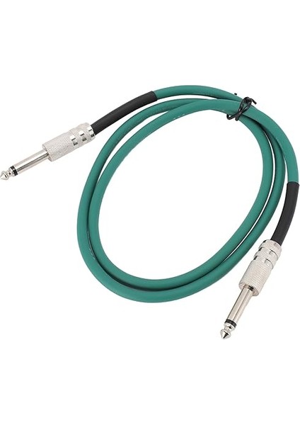 Enstrüman Kablosu, Güvenilir Aşınmaya Dayanıklı Yeşil 1/4 (3metre / 9.8ft)