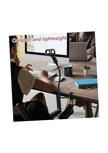 Erkek ve Kız Podcast Kaydı Için Masa Kelepçeli Ayarlanabilir Mikrofon Standı indirimleri