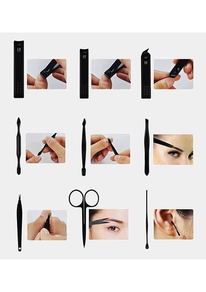 Manikür ve Pedikür Seti (Kırmızı) fırsatları