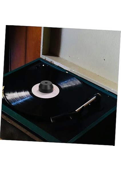 Kalitesini Artıran Turntable Stabilizatörü Eşit Müzik Dinleme Deneyimi Için Record Player Adaptörü indirimleri