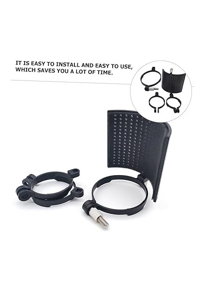 1 Set Mikrofon Izolasyon Kalkanı Arayüzü Akustik Ekran Susturucu Ses Yalıtımı USB Çubuğu Bilgisayar Ekipmanı U Şekilli Pop Filtresi Mikrofon Standı Mikrofon Kapağı Kayıt Kiti fiyatları