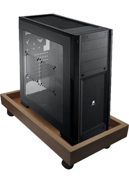 Gift Ahşap Hareketli Bilgisayar Kasa Taşıyıcı Stand