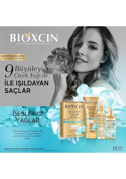 Besleyici Yağlar Şampuan 300 ml – Kuru ve Yıpranmış Saçlar Için, 9 Çiçek Yağı, Pantenol ve Biocomplex B11 Içerikli, Sülfatsız fiyatları