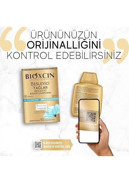 Besleyici Yağlar Şampuan 300 ml – Kuru ve Yıpranmış Saçlar Için, 9 Çiçek Yağı, Pantenol ve Biocomplex B11 Içerikli, Sülfatsız modelleri