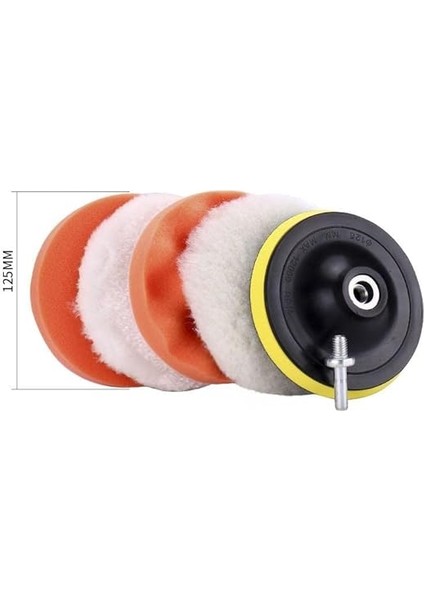 6 Parça 12.5cm Battal Boy Oto Pasta Cila Polisaj Seti modelleri