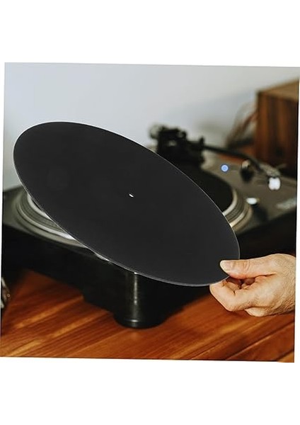 Pikap Tabağı Mat Keçe Plak Çalar Mat Pikap Slipmat Mat Vinil Plak Çalar Mat Ev Plak Çalarlar Için indirimleri