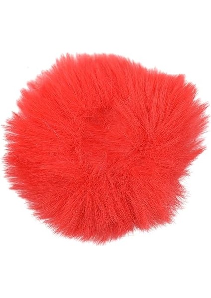 Mikrofon Rüzgarlığı Tüylü Rüzgar Mikrofonu Klipsli Mikrofon Için Muff Kırmızı fırsatları