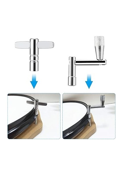 Drum Key Drums Tuning Key Drummer Tuning Key Drums Davul 4'lü Set indirimleri
