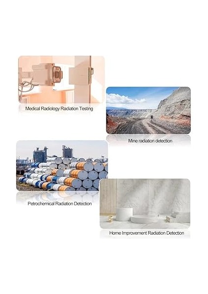Geiger Counter Electromagnetic Radiation Detector Personal Dosimeter X-Ray Beta Gamma Detection Emf Meter. indirimleri